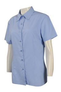 R250 來樣訂做女裝修身恤衫 網上下單女裝短袖恤衫 澳門 財政局 恤衫供應商
